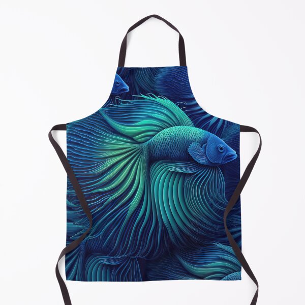Item preview, Beautiful Blue Greenl Fish Design designed and sold by Juliascutecornr.