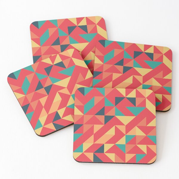 Item preview, Beautiful Geometric Colourful Triangle Pattern designed and sold by Trendy-Now.