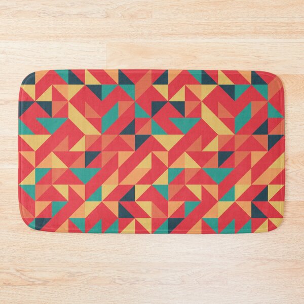 Item preview, Beautiful Geometric Colourful Triangle Pattern designed and sold by Trendy-Now.
