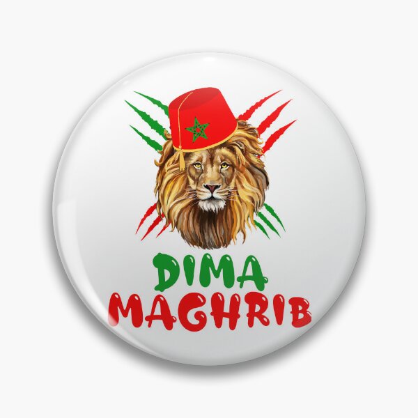 Item preview, National Morocco Flag For Men Women With Morocco Lion Hat   designed and sold by LAPSOStudios.