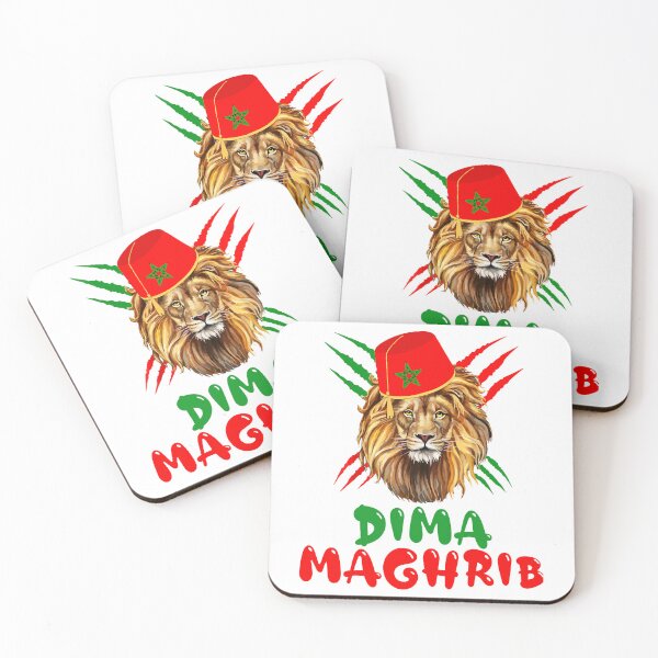 Item preview, National Morocco Flag For Men Women With Morocco Lion Hat   designed and sold by LAPSOStudios.