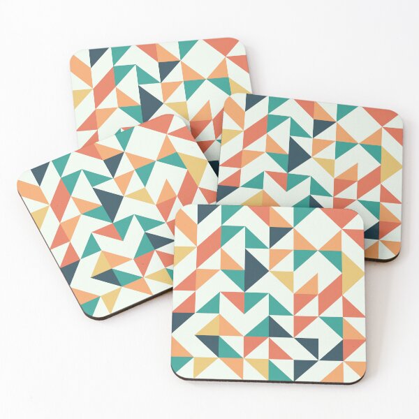 Item preview, Cute Geometric Colourful Triangle Pattern designed and sold by Trendy-Now.