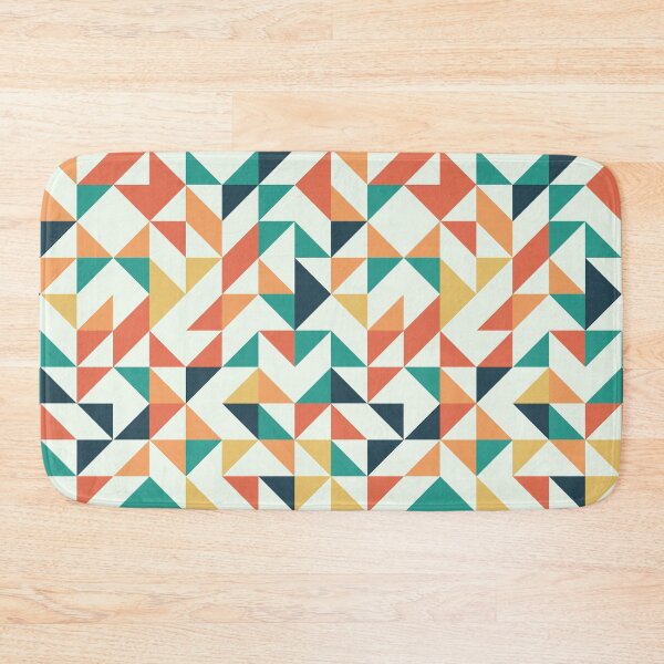 Item preview, Cute Geometric Colourful Triangle Pattern designed and sold by Trendy-Now.