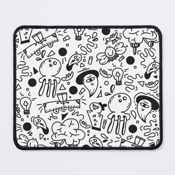 Item preview, happy alien doodle designed and sold by Midastic.