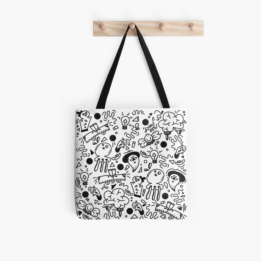 Paper Bag Doodle Style Stock Vector (Royalty Free) 114781885 | Shutterstock  | Drawing bag, Bags, Leather accessories handmade