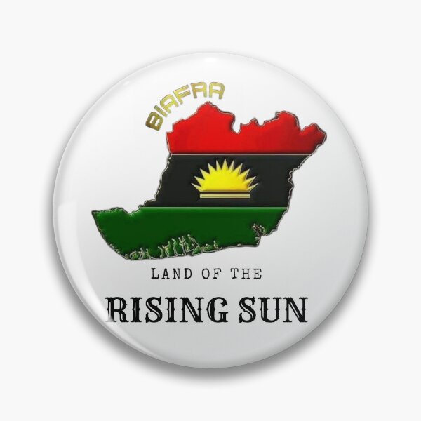 Item preview, Biafra the land of the rising sun, on tshirts, canvas, mounted and wall art print designed and sold by BiafraUplift.