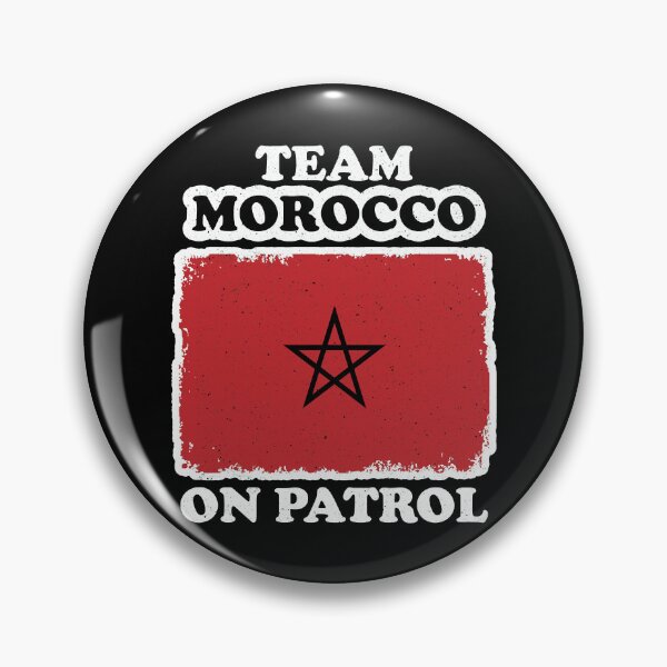 Item preview, Team Morocco On Patrol - Morocco FIFA WORLD CUP 2022  designed and sold by LAPSOStudios.