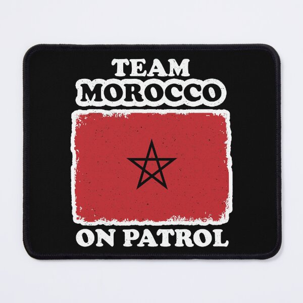Item preview, Team Morocco On Patrol - Morocco FIFA WORLD CUP 2022 designed and sold by LAPSOStudios.