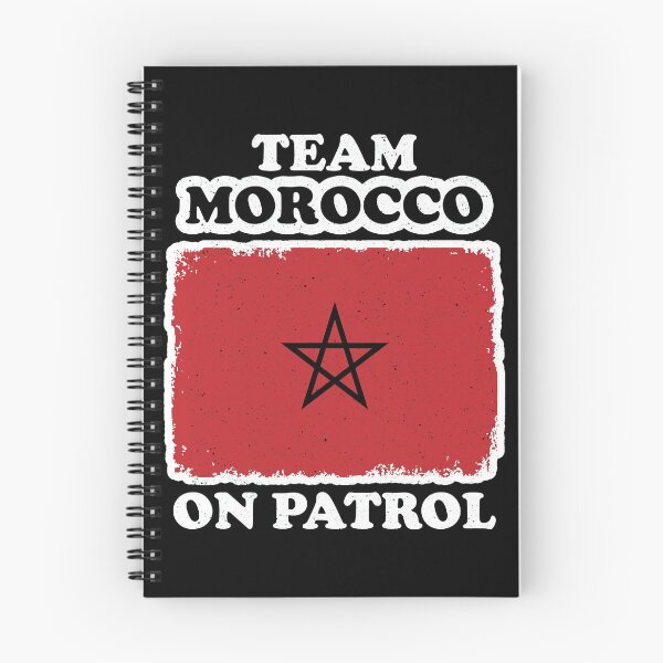 Item preview, Team Morocco On Patrol - Morocco FIFA WORLD CUP 2022  designed and sold by LAPSOStudios.