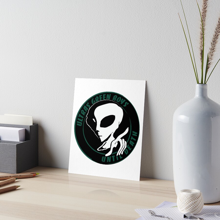 Ultras Green Boys Raja Casablanca RCA Curva Sud Poster