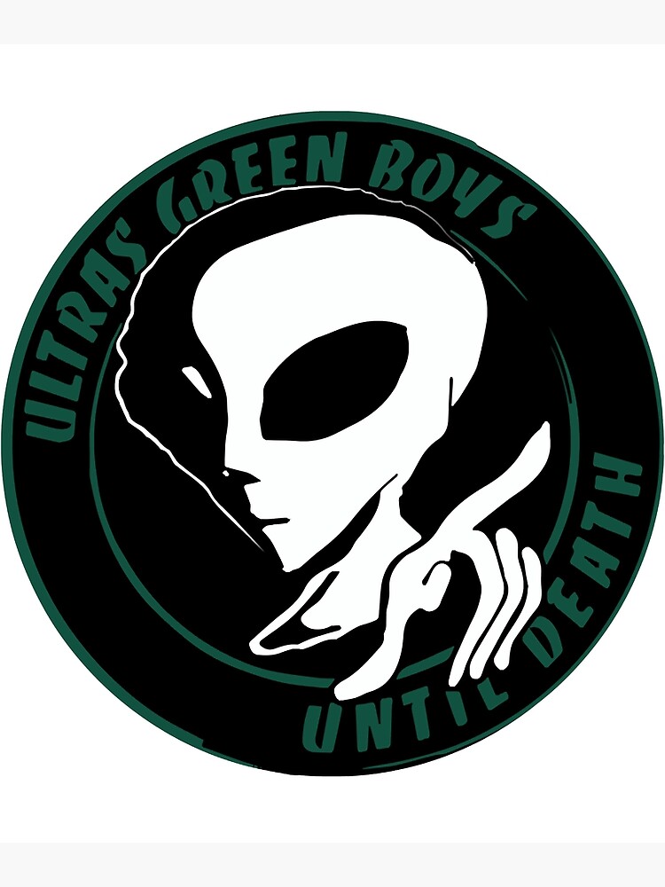 Ultras Green Boys Raja Casablanca RCA Curva Sud Poster