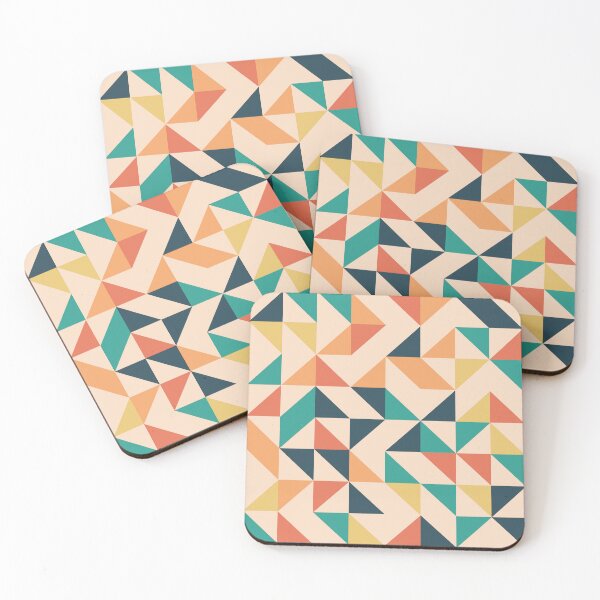 Item preview, Lovely Geometric Colourful Triangle Pattern  designed and sold by Trendy-Now.