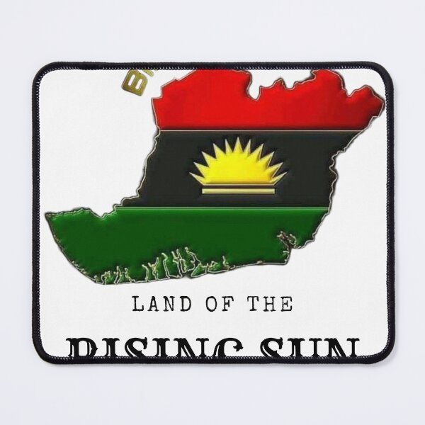 Item preview, Biafra the land of the rising sun, on tshirts, canvas, mounted and wall art print designed and sold by BiafraUplift.