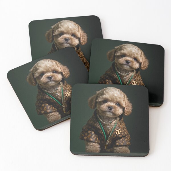 Item preview, fashionista poodle dog designed and sold by Cute-and-Co.