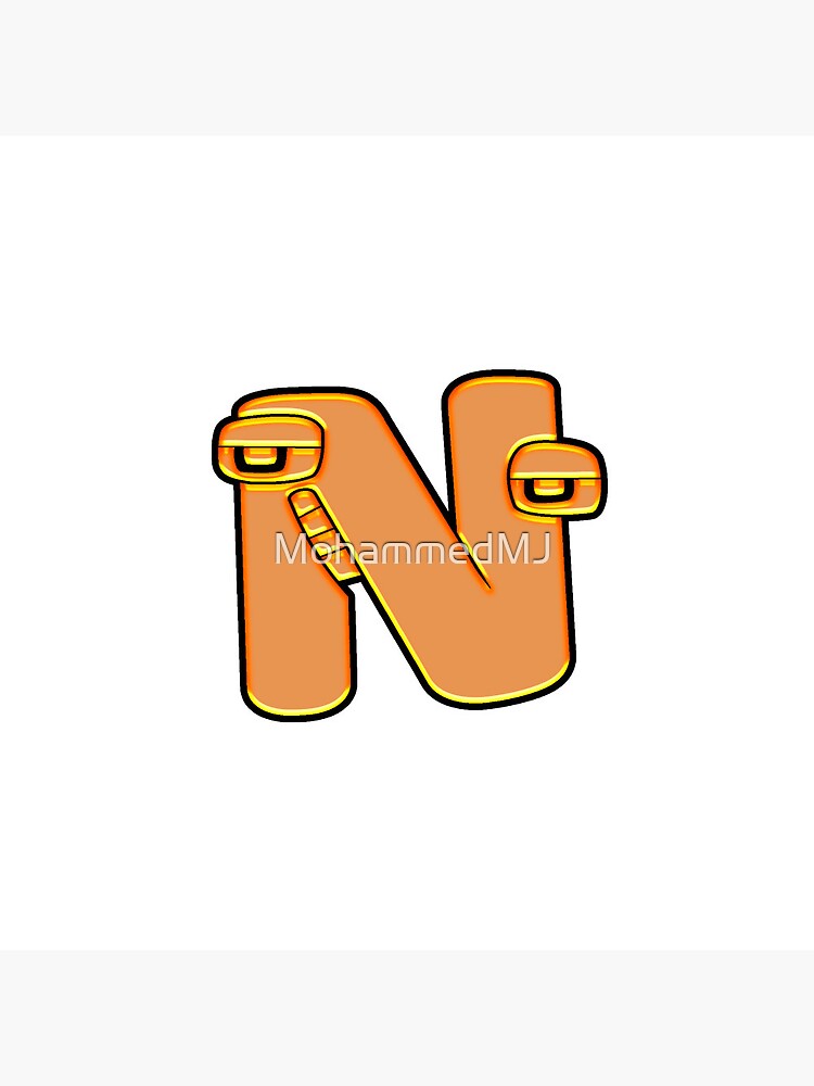 Copy of alphabet lore F Sticker for Sale by MohammedMJ