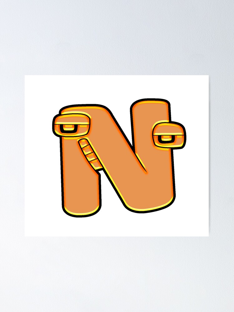 Alphabet Lore Letter Nn, Alphabet Classroom Decor