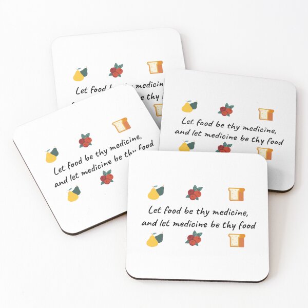 Item preview, Let food be thy medicine, and let medicine be thy food designed and sold by BRAZILCOOLSHIRT.
