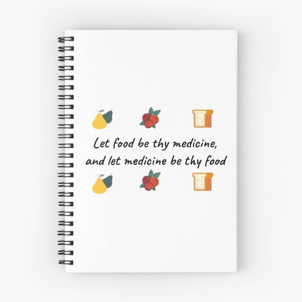 Item preview, Let food be thy medicine, and let medicine be thy food designed and sold by BRAZILCOOLSHIRT.