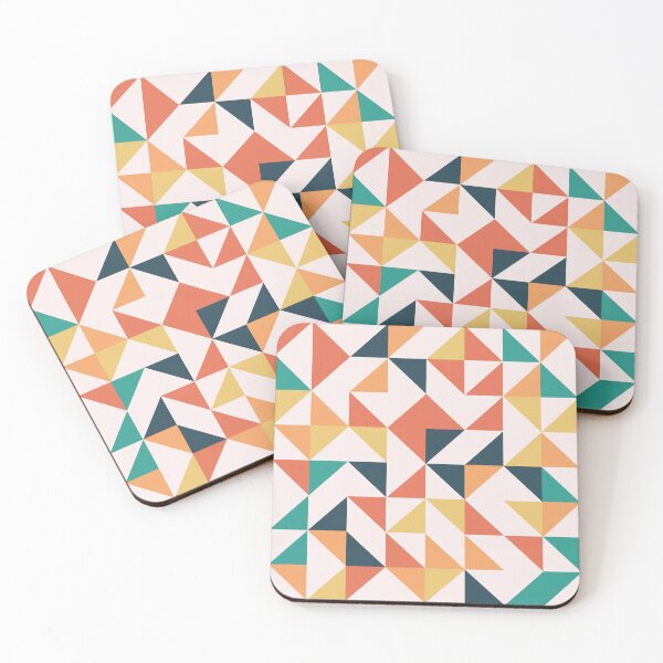 Item preview, Epic Geometric Colourful Triangle Pattern  designed and sold by Trendy-Now.