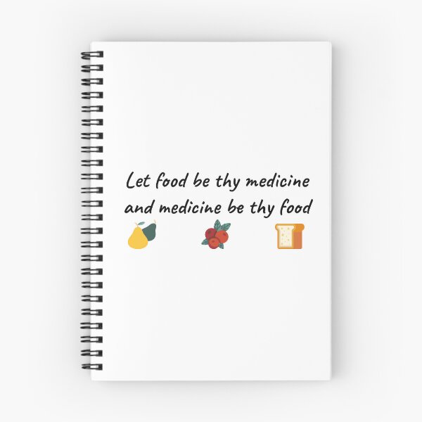 Item preview, Let food be thy medicine and medicine by thy food designed and sold by BRAZILCOOLSHIRT.