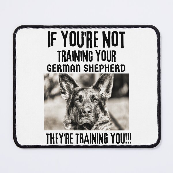 Item preview, If You're Not Training Your German Shepherd They're Training You designed and sold by GermanShepMan.