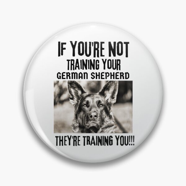 Item preview, If You're Not Training Your German Shepherd They're Training You designed and sold by GermanShepMan.