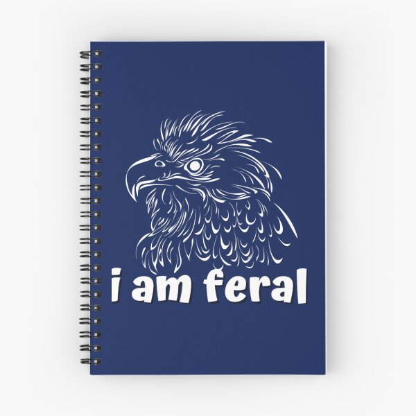 Item preview, I Am Feral Funny Bumper     designed and sold by mclelandpung.