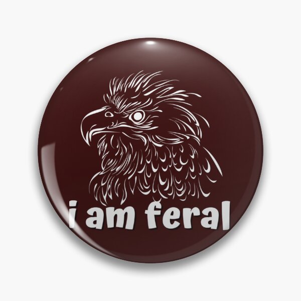 Item preview, I Am Feral Funny Bumper     designed and sold by mclelandpung.