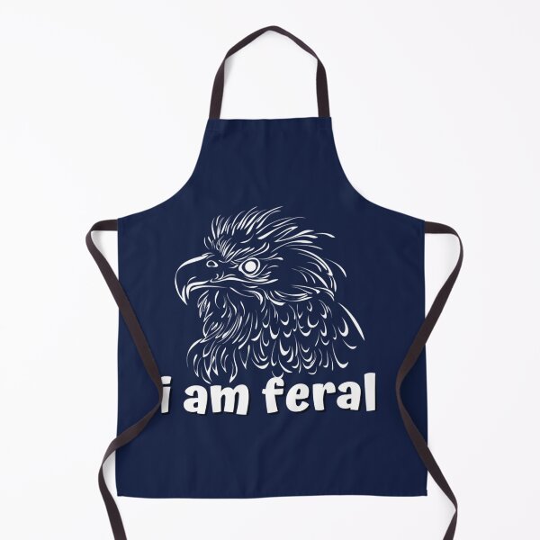 Item preview, I Am Feral Funny Bumper designed and sold by mclelandpung.