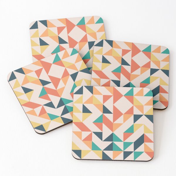 Item preview, Fantastic Geometric Colourful Triangle Pattern designed and sold by Trendy-Now.
