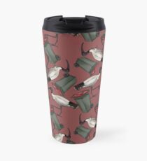 Bin Chicken - Maroon Travel Mug