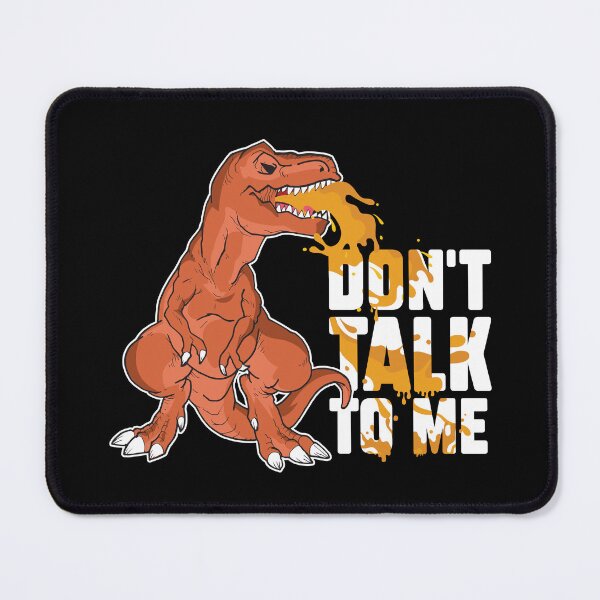 Item preview, Don't Talk To Me Funny Hangover T-rex Vomiting For Dino designed and sold by StrongShirts.