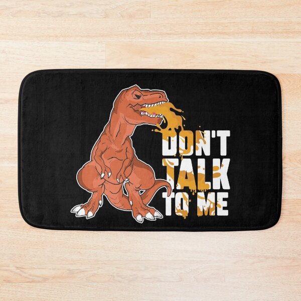 Item preview, Don't Talk To Me Funny Hangover T-rex Vomiting For Dino designed and sold by StrongShirts.