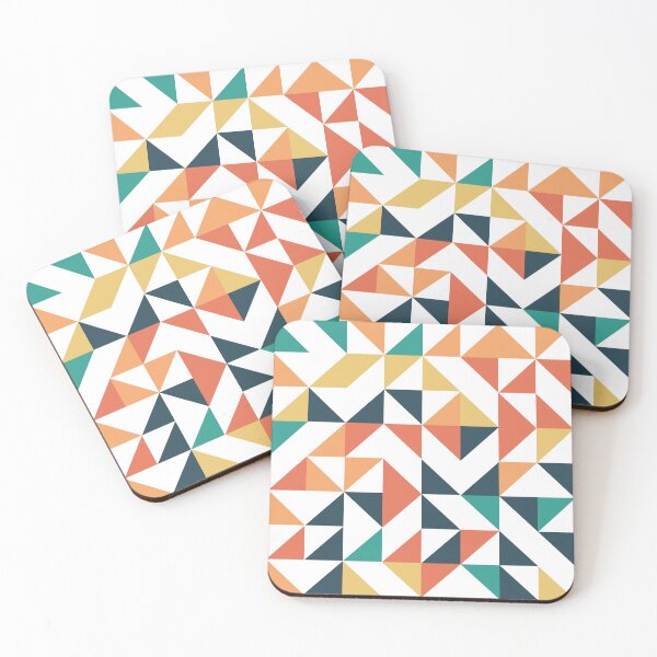 Item preview, Creative Geometric Colourful Triangle Pattern designed and sold by Trendy-Now.