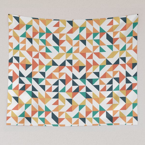 Item preview, Creative Geometric Colourful Triangle Pattern  designed and sold by Trendy-Now.