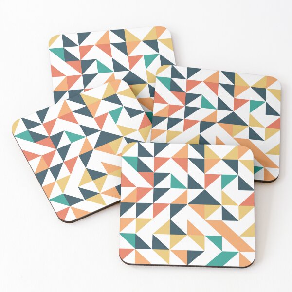 Item preview, Creative Geometric Colourful Triangle Pattern  designed and sold by Trendy-Now.