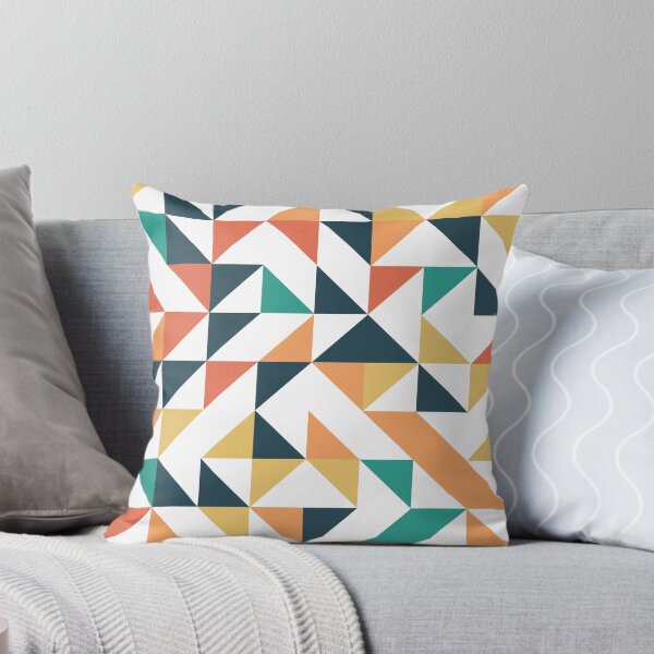 Item preview, Creative Geometric Colourful Triangle Pattern designed and sold by Trendy-Now.