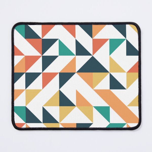 Item preview, Creative Geometric Colourful Triangle Pattern designed and sold by Trendy-Now.