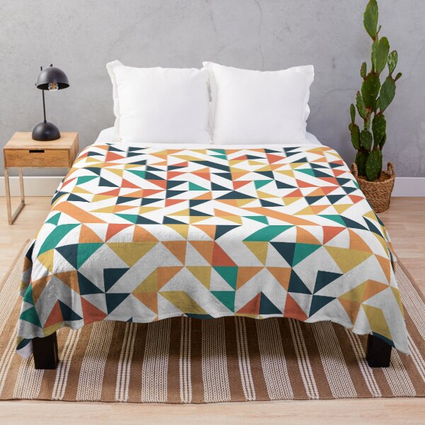 Item preview, Creative Geometric Colourful Triangle Pattern  designed and sold by Trendy-Now.