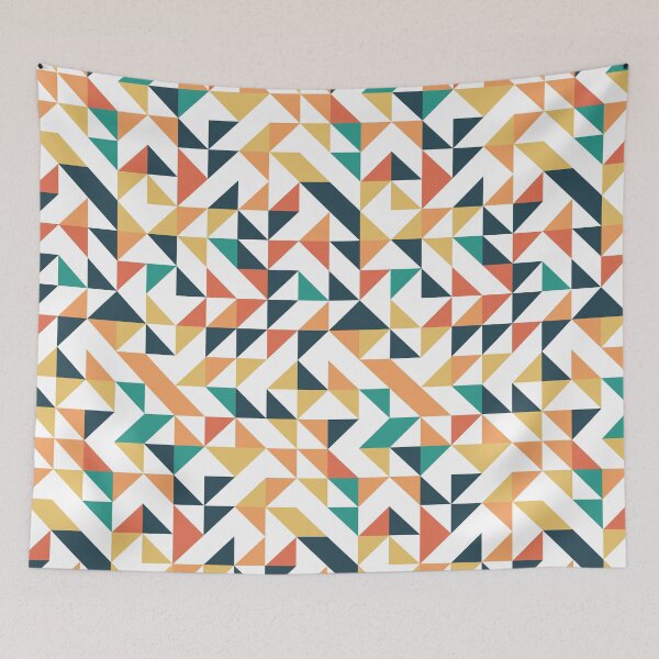 Item preview, Creative Geometric Colourful Triangle Pattern  designed and sold by Trendy-Now.