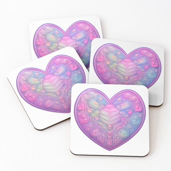 Item preview, Multicolored Heart designed and sold by Digiheart.