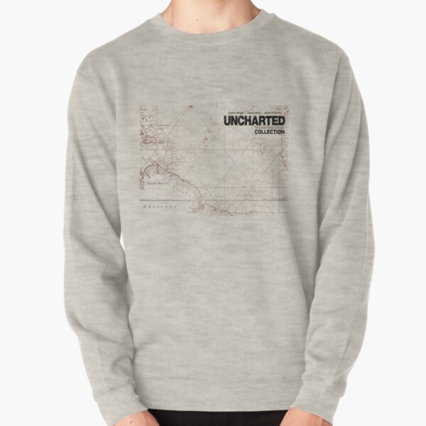 Uncharted Map Design Pullover Sweatshirt