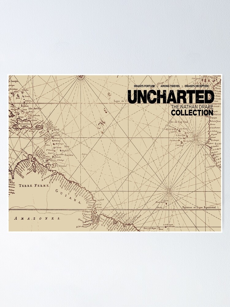 Uncharted  Uncharted, Poster design, Poster