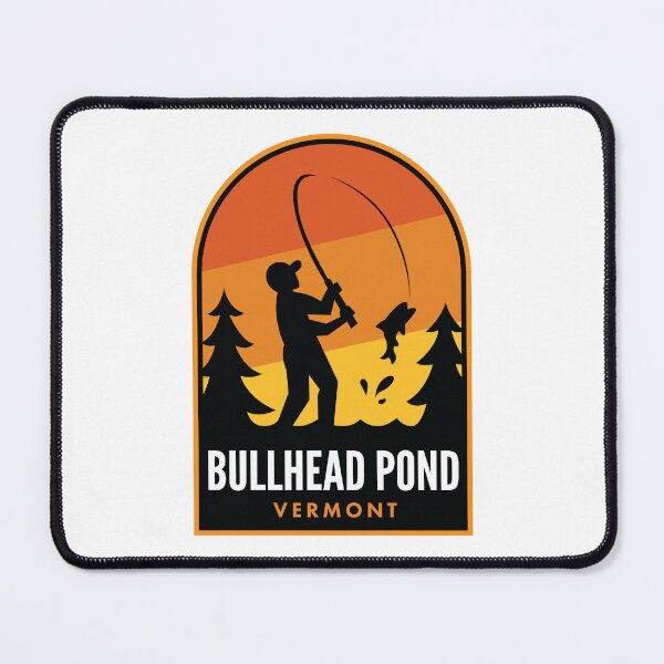Item preview, Bullhead Pond Vermont Fishing designed and sold by HalpinDesign.