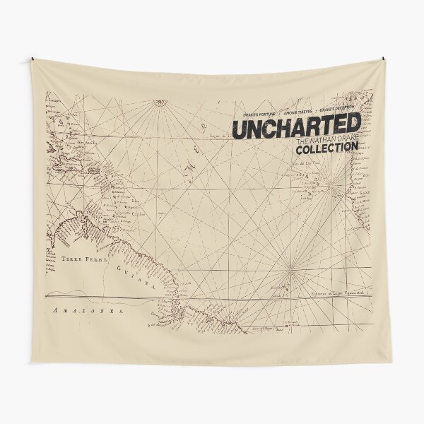Uncharted Map Design Tapestry
