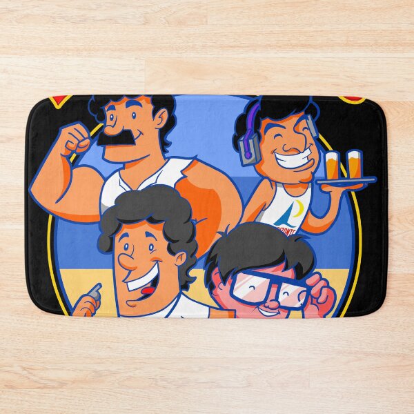 Item preview, LOS BAÑEROS MÁS LOCOS DEL MUNDO designed and sold by frikybomb.