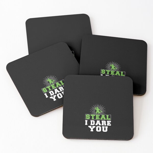 Item preview, Steal I Dare You Funny Baseball Season For Iron Mask Catcher designed and sold by StrongShirts.