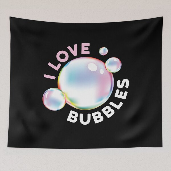 Item preview, I Love Bubbles Soap Bubbles Children designed and sold by MooonTees.