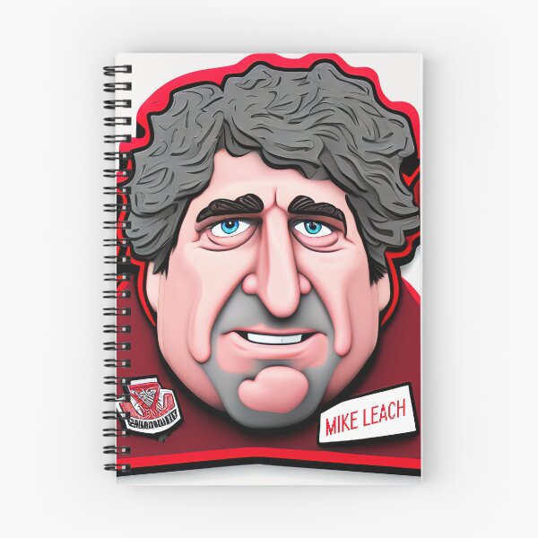 Item preview, Mike Leach 3D Cartoon character for fans and lovers designed and sold by K-Klub.