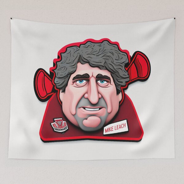 Item preview, Mike Leach 3D Cartoon character for fans and lovers designed and sold by K-Klub.
